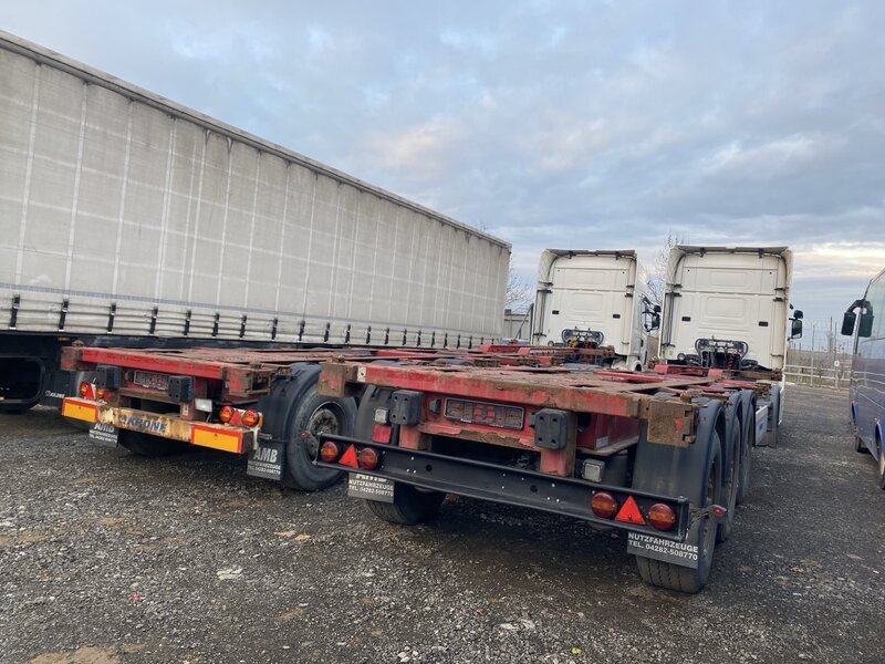 Semiremorca Krone SD, inmatriculat in Romania