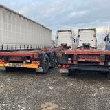 Semiremorca Krone SD, inmatriculat in Romania